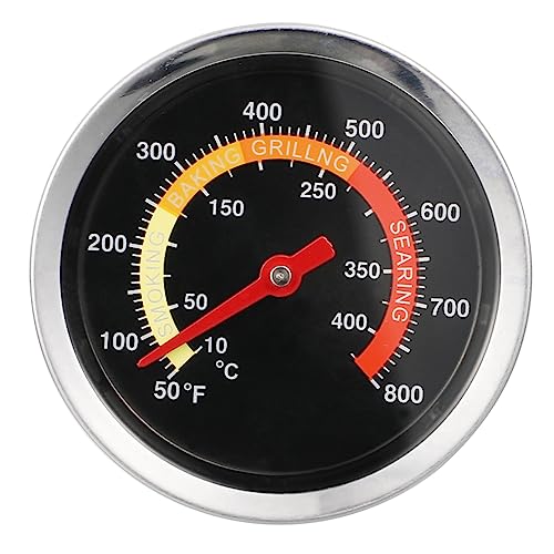 PRETYZOOM Oven Thermometer for Cooking Instant Read Dual Food Temperature Gauge for Barbecue Grill and Baking Accurate Range Essential Kitchen Gadget