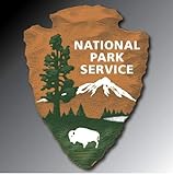 Pack of 6-2' Stickers -National Park Service Arrow Head Sticker