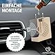 Alpenherz Auto Lufterfrischer aus Zirbenholz wiederverwendbar Duftstecker - Zirben Duft Zirbenöl Zirbenduft Geschenk Autoduft Deko Auto Zubehör Innenraum Geruch Lüftung Blume des Lebens Lebensblume