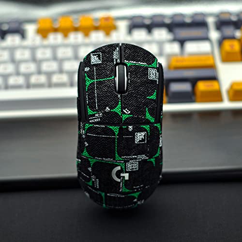 Bande antidérapante pour souris Logitech G Pro X Superlight noire revêtement grip sans souris