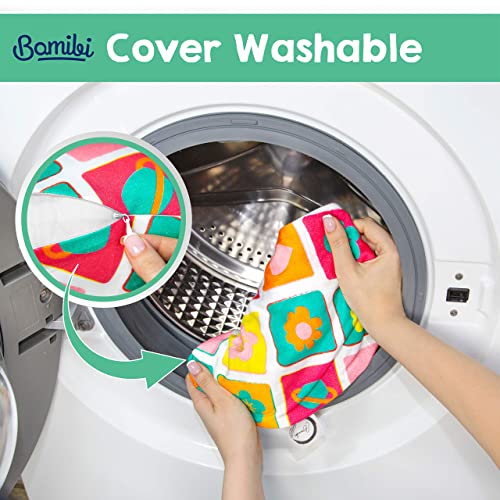 Bamibi Pillow For Breastfeeding With Adjustable Clasp, Multi-Use Breastfeeding Pillow, Cozy Breast Feeding Pillows For Babies, Cover 100% Cotton, Filling 100% Polyester (Agatha Design) #TOP3