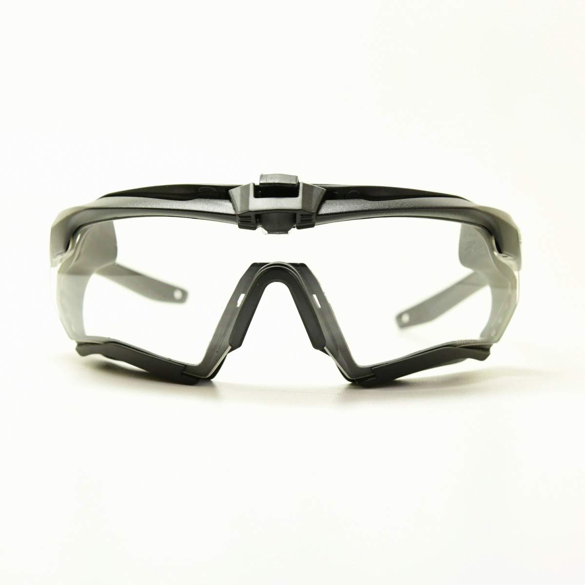 Amazon.com: Oakley Ess Sunglasses Matte Black Frame, Clear Lenses