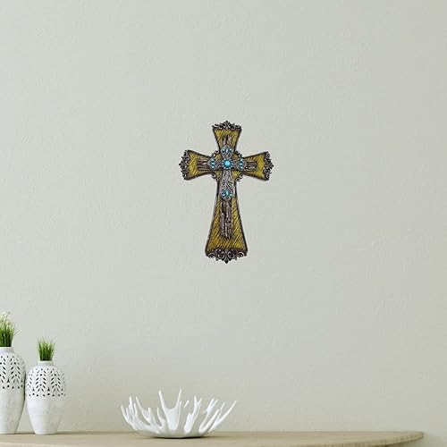 Miniatura 3 de Comfy Hour Faith and Hope Collection - Cruz de poliresina para colgar en la pared