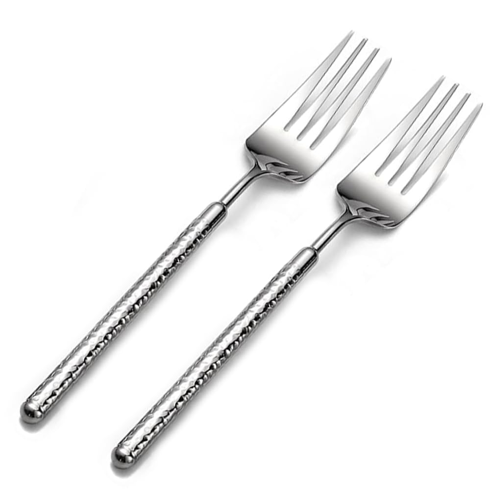 Stainless Steel Dinner Forks - Set of 2 -8