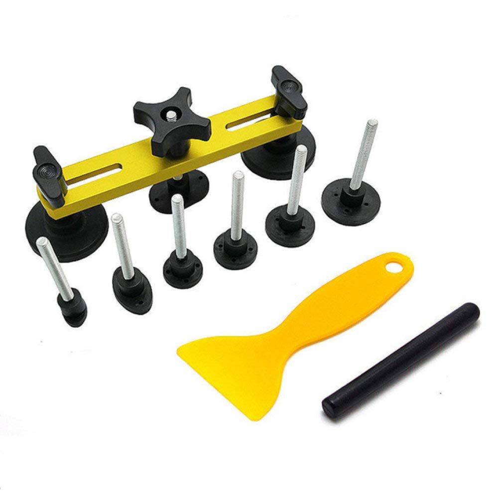 Kit réparation débosselage voiture pistolet colle 20W marteau extracteur ventouses