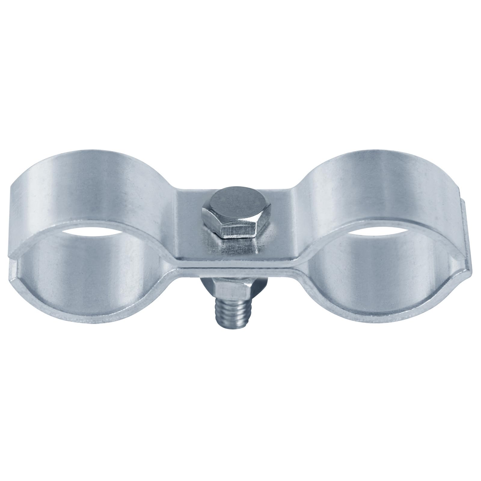 Kennel Panel Clamps Fixirons Chain Link Fence Panel Clamps - 8 Set For  1-5/8 Inch Kennel Panels 1-5/8 Inch Saddle Clamps