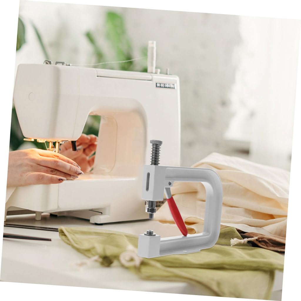 Macchina Manuale per Pressa Perline Struttura Semplice e Posizionamento Accurato in Ferro e Abs, Set fare Braccialetti per Accessori Artigianali