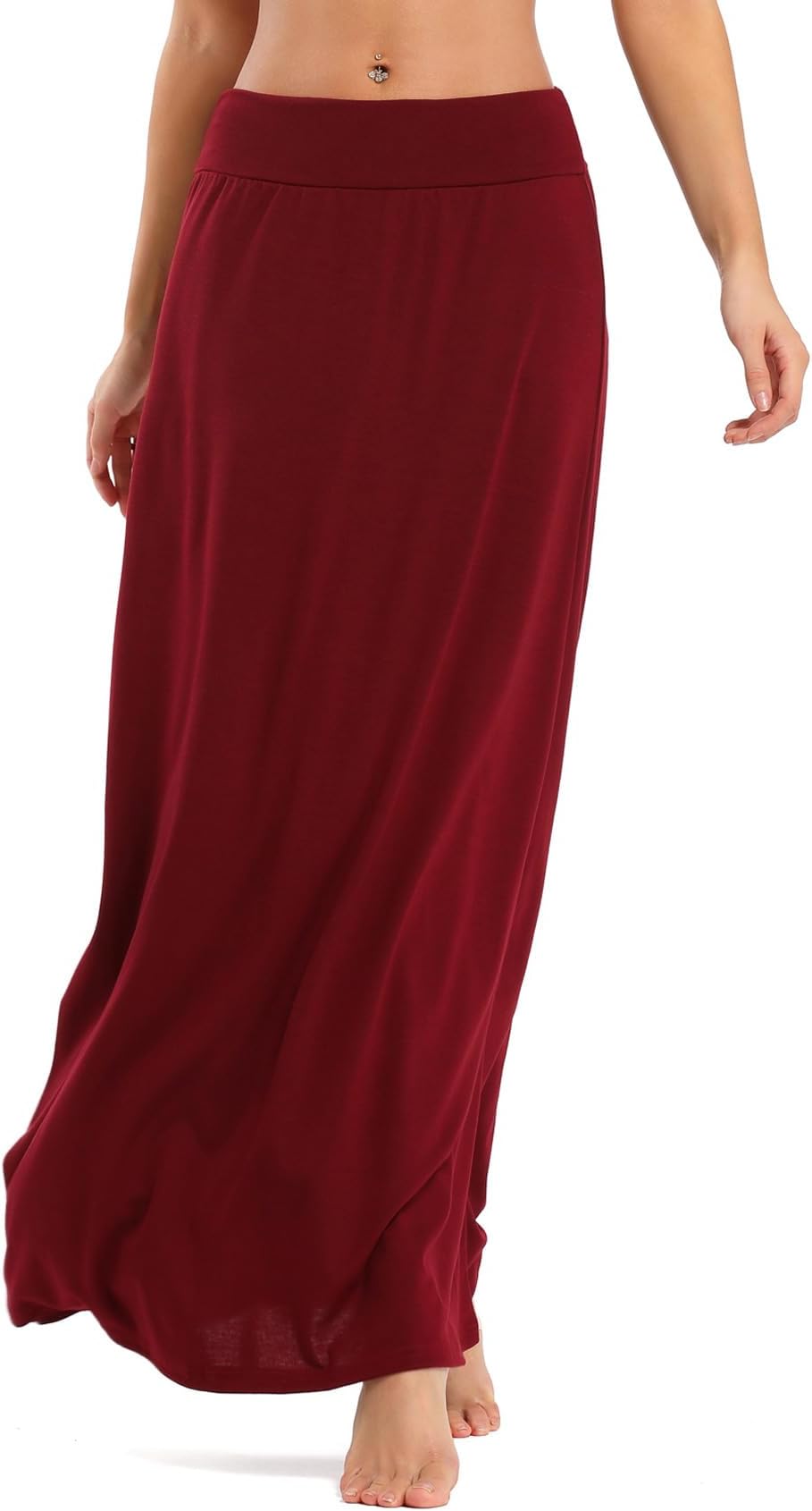 Women's Bohemian Print Long Maxi Skirt