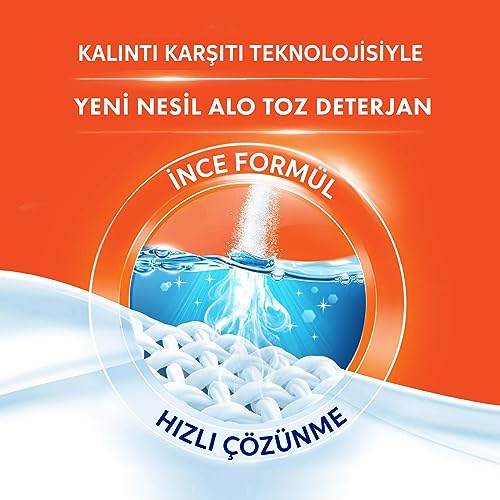 Alo 4,5 kg Kar Çiçeği Ferahlğı Beyazlar ve Renkliler Hızlı Çözülme Toz Deterjan