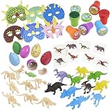 Abwechslungsreiche Kollektion - Unser Sortiment an Dinosaurierspielzeug enthält eine vielfältige Auswahl - große & Mini-Vinyl-Dinosaurier - 4