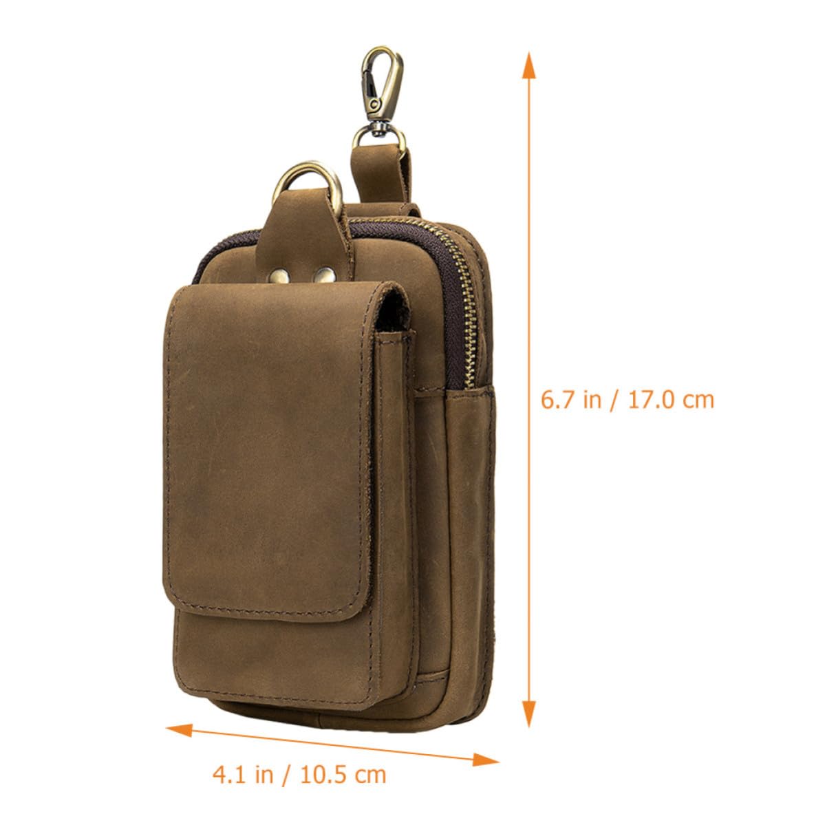 Bolsa para Cinturón de Teléfono Grande de PU para Trabajo