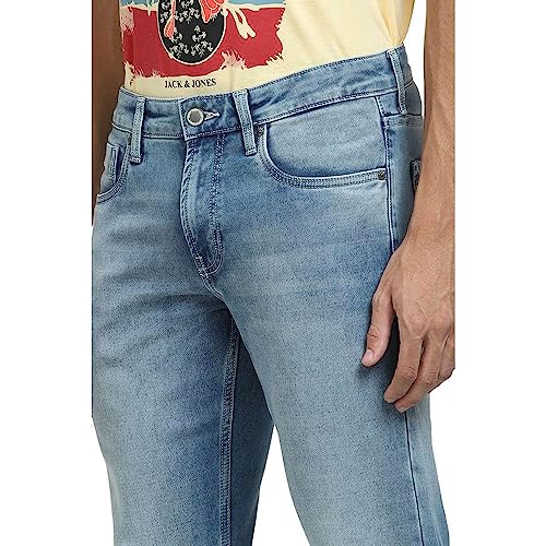 Image of Jack & Jones Men's Slim Fit Jeans | Low Rise | Jeans for Men