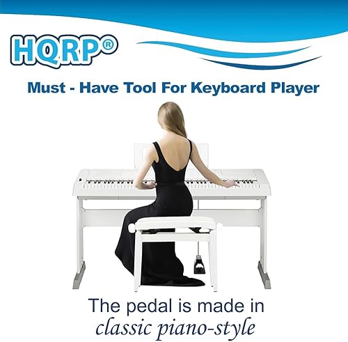 Miniatura 3 de HQRP Pedal de sostenimiento compatible con Casio CTK-2090 CTK-2400 CTK-4200 CTK-4400 CTK-2000 CTK-2080 CTK-2100 CTK-2200 CTK-2300 CTK-3000 CTK-3200