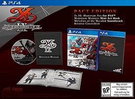 Ys Ix: Monstrom Nox - Pact Edition - PlayStation 4