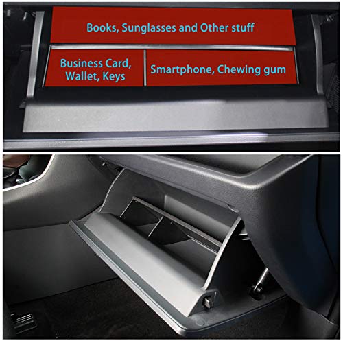 Jaronx Center Console Organizer Compatible With Toyota Rav4 2023 2022 2021 2020 2019, Center Console Glove Box Divider Storage Glove Box Organizer Tray #TOP2