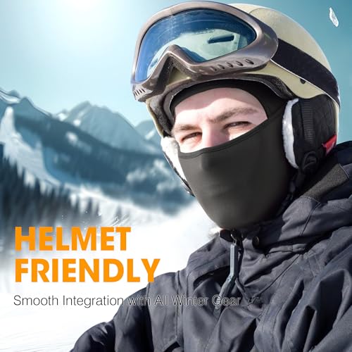 Image of WTACTFUL 1-2 Pack Ski Mask Balaclava, Windproof Warmer Thermal Winter Men | Ultra-Soft & Breathable Fabric, Perfect Helmet Fit, Cold Weather Face Mask for Skiing Snowboarding Motorcycle Cycling, Women