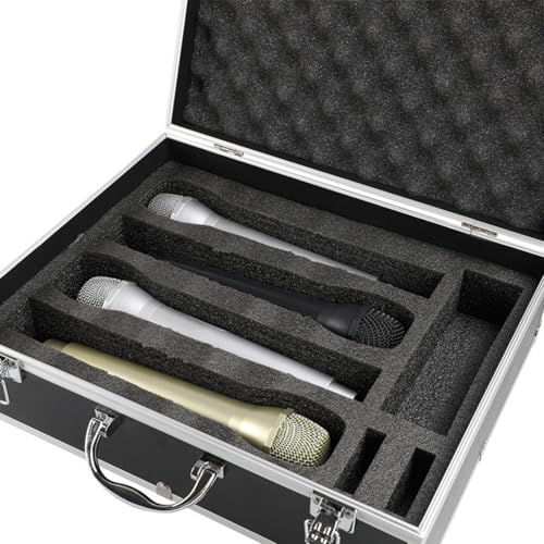 Étui microphone pour vos déplacements avec mousse et coque de protection
