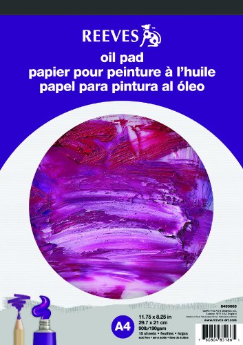 Preisvergleich Produktbild REEVES 8490665 Block Oelmalpapier A4 15 Seiten