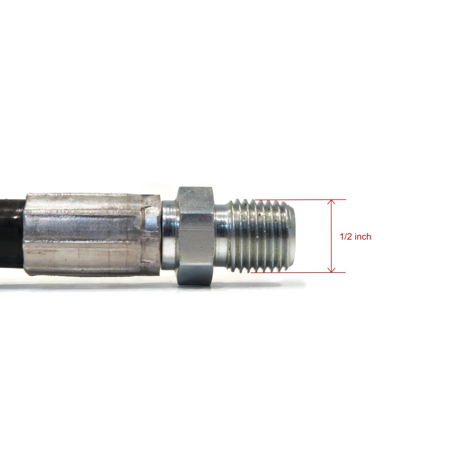(2) Neuf 1/10,2 x 96,5 cm Haute Pression hydraulique Tuyau pour Western 55020 Fisher 4424 par la Rop Shop