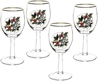 Portmeirion Home & Gifts Wine Glass S/4, Multi-Colour, 4 Count (Pack of 1)
