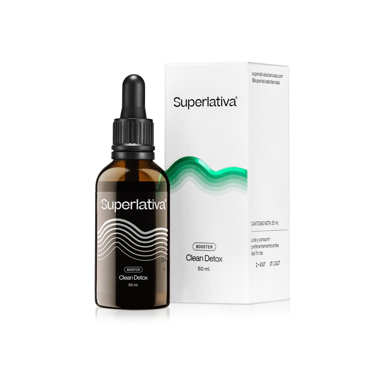 Superlativa Clean Suplemento Natural Detox – Diurético y Apoyo para Retención de