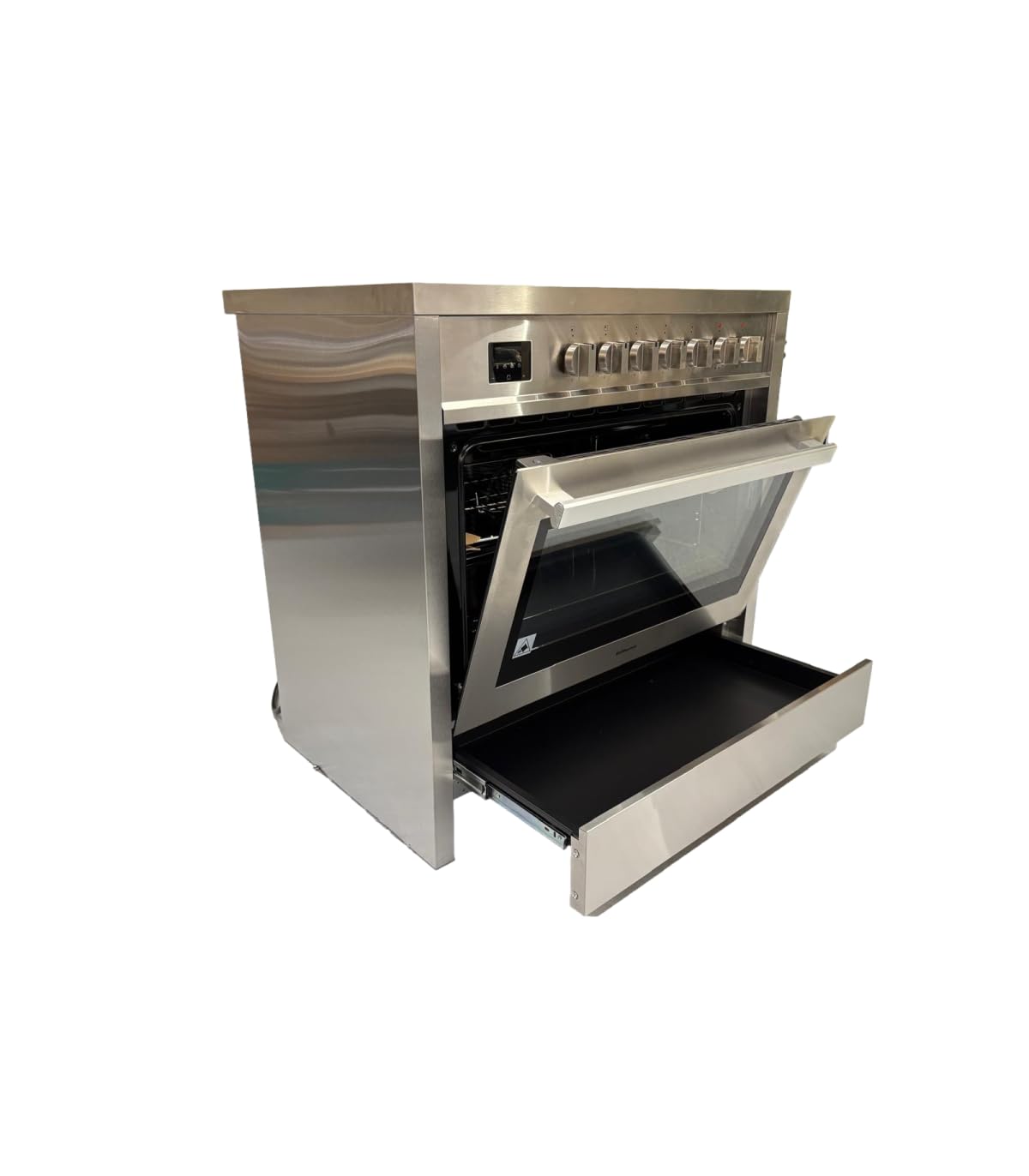 SOLTHERMIC® COMBO PACK COCINA 90X60 VTI90AINOX INDUCCION HORNO 105L + CAMPANA 90 INOX