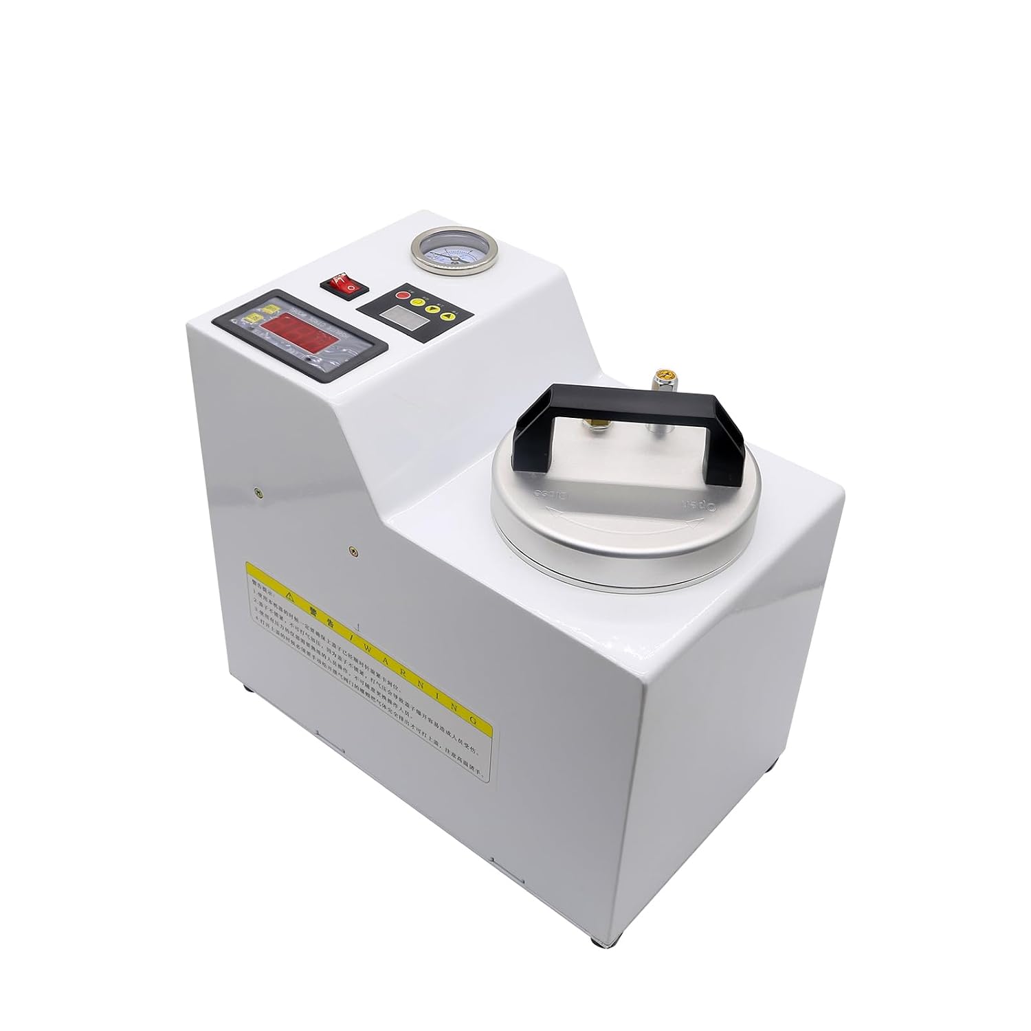 170W Digital Dispaly Automatic Pressure Repair Laboratory Polymerizer Planting Repair Pressure Polymerizer with Denture Base