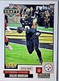 2025 Panini Instant Kaleb Johnson RC #NFLDN-32 - ‘25 NFL Draft Night -Pick #83 -Steelers Rookie Football Trading Card- Pittsburgh - Each Card Stamped 1 of 859 on back. Shipped in Protective Screwdown Holder!