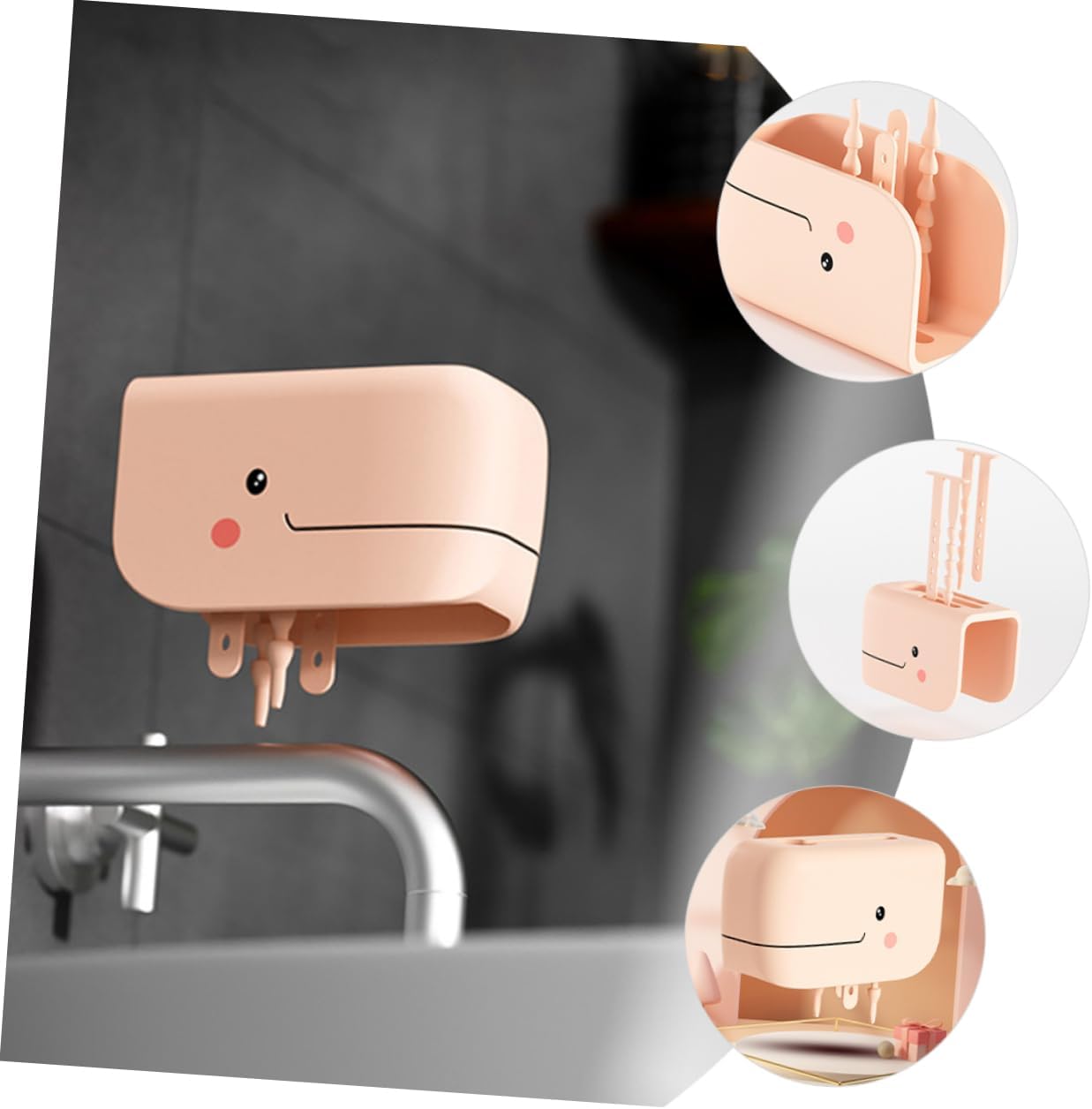 Whale-Shaped Faucet Cover for Safety Soft Spout Protector for Boy Girl Bathing Easy Install Fits Faucets Adorable Design Bathroom Safety Accessory