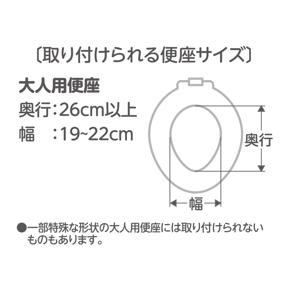 Richell Cooling Auxiliary Toilet Seat, Pink