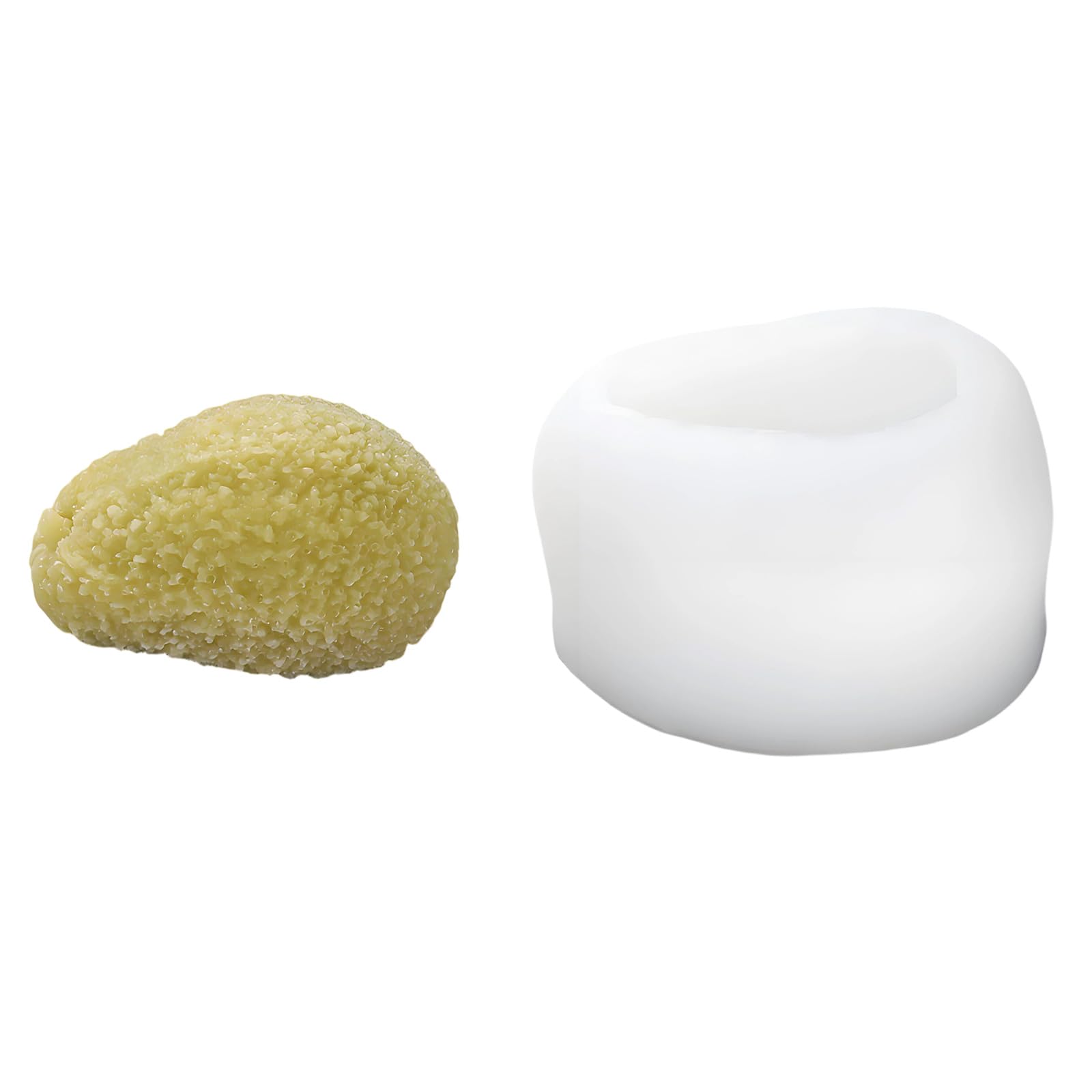 NMFLAB Silicone for Soap Making with Peach Durian Avocado Strawberry Themed Pattern Silicone Fruit