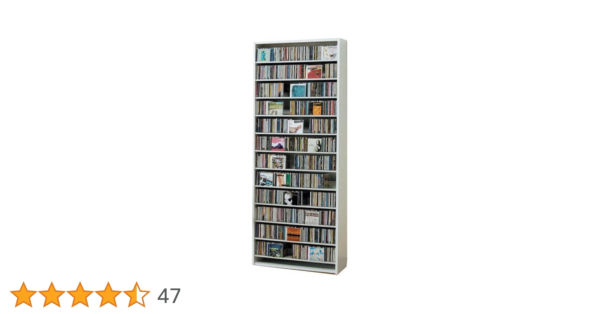 Amazon.co.jp: 924枚収納 CDラック CD屋さんのプロ仕様 日本製