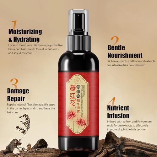 Herbal Essence Hair Spray, Saffron Herbal Spray, 100ml miniatura 2