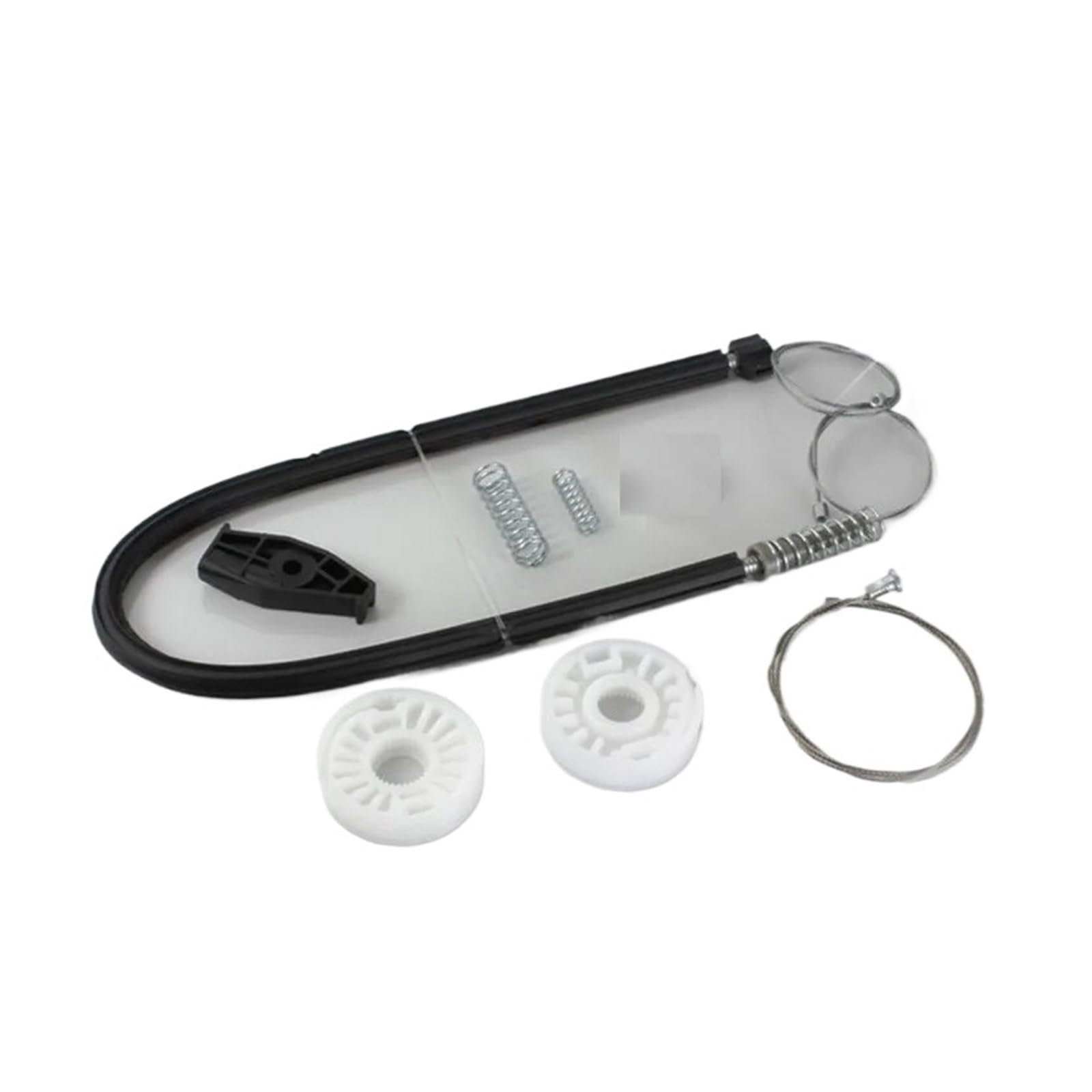 Lhdktee for VW for Beetle for Cabrio for Convertible Rear Right 2003-2010 Window Regulator Repair KIT Car Window Handle