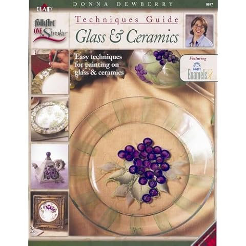 One Stroke Technique Book, 9817 Painting on Glass and Ceramics Cover