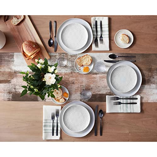 Chemin de table abstrait géométrique 46x183cm pour sublimer vos dîners et repas de fête - 6
