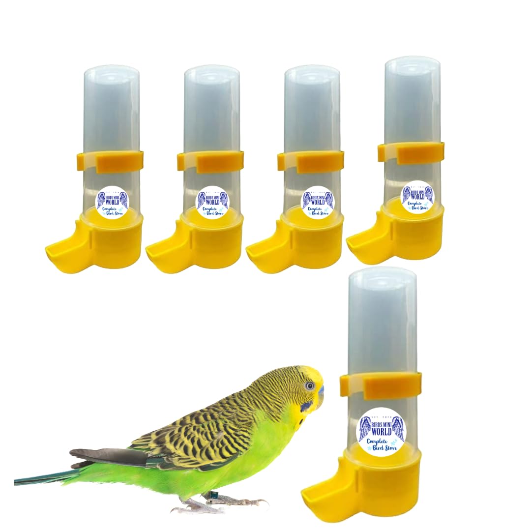 Bird Cage Water Food Dispensers Feeder Budgie Parakeet 140 ml Set of 4 (B0CDS7VMTV) Amazon Price History, Amazon Price Tracker