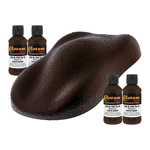 Image of Custom Coat 3 Ounce, Dakota Brown, Bed Liner Tint Concentrate, 4 Pack