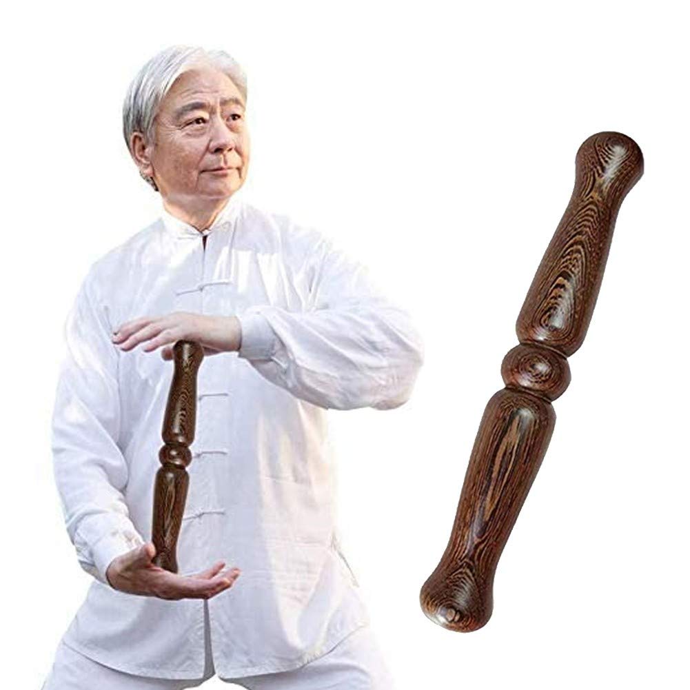 Tai Chi ruler, Wenge Wood Tai Chi Ruler Stick 33x4.7-5cm(33x4.7 cm)
