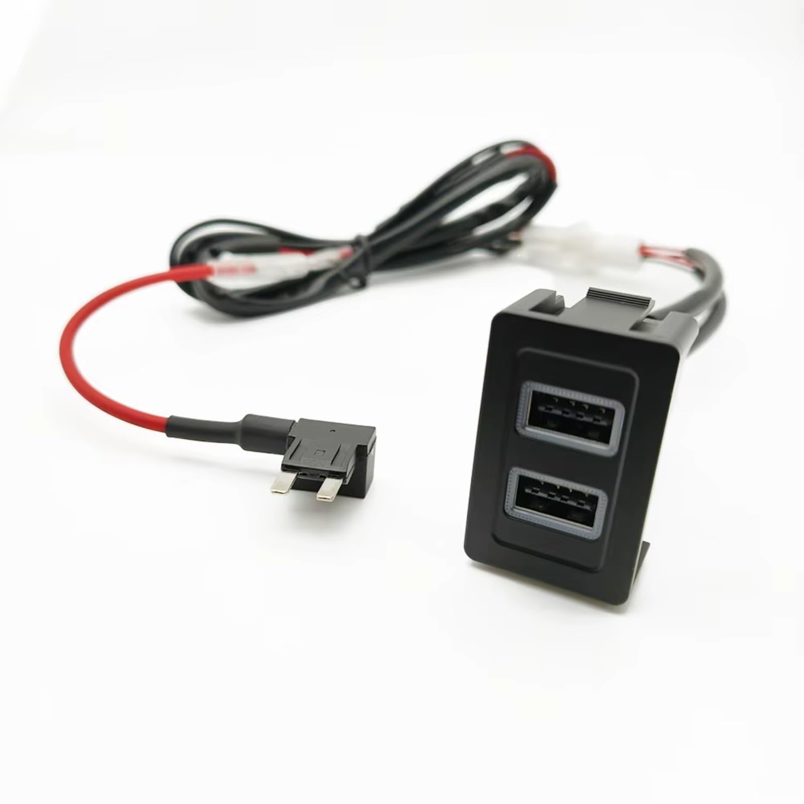 Enchufe USB Consola Compatible Con Suzuki Para SX4 Para Swift Car QC3.0 Enchufe Carga Rápida Inteligente Teléfono Adaptador Cargador Puerto USB Coche
