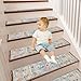 Pauwer Carpet Stair Treads for Wooden Steps Indoor 15 Pack 8