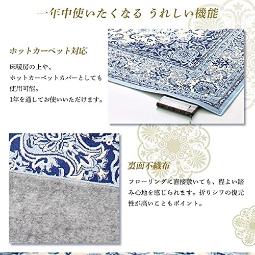 Amazon | 定番ロングセラー ベルギー製シルクタッチカーペット