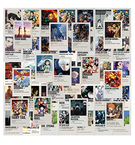 Tacomexi Anime Estetica Sticker Wall Collage Kit