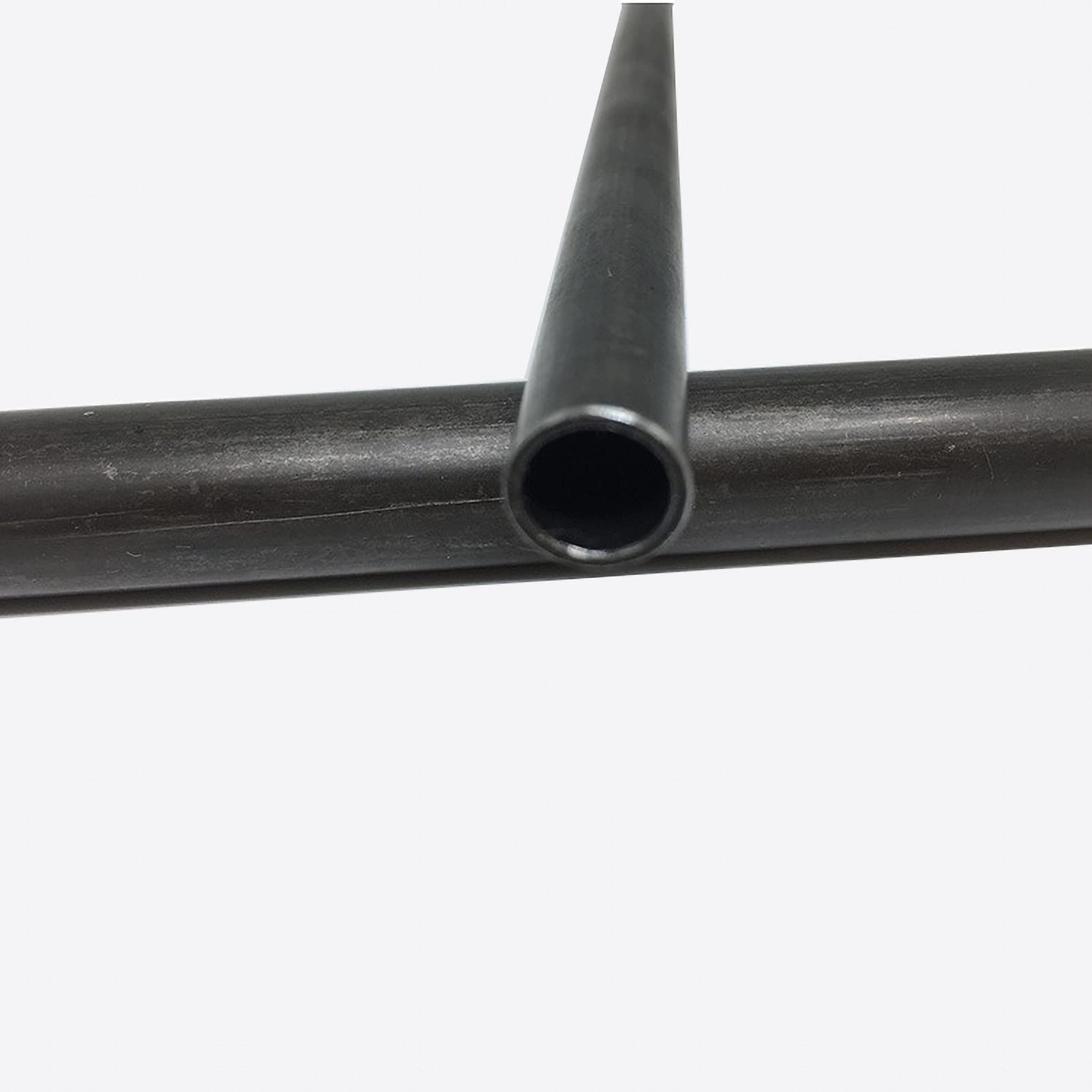 Tube rond en acier doux, Tube en acier hydraulique, diamètre extérieur 16 mm, diamètre intérieur 10-14 mm, épaisseur de paroi 1-3 mm, longueur 500 mm, 1 pièce(OD 16mm*10mm ID)