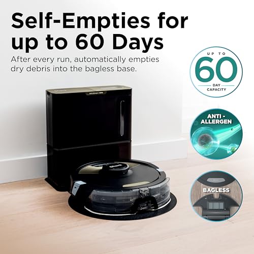 Image of SharkMatrix Plus 2-in-1 Robot Vacuum & Mop, Black /Brass, AV2610WA