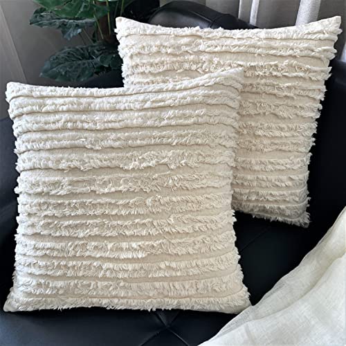 Image of mosey Cotton Cushion Cover 20x20 inches Set of 2 | Boho Cushion Cover 50cm x 50cm | Throw Pillow Cover 20x20 inch for Sofa