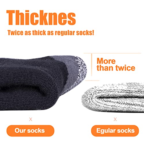 Women's Cushioned Crew Socks Moisture Wicking Gym Tennis Running Training Casual Athletc Socks For Women, 5 Pairs3