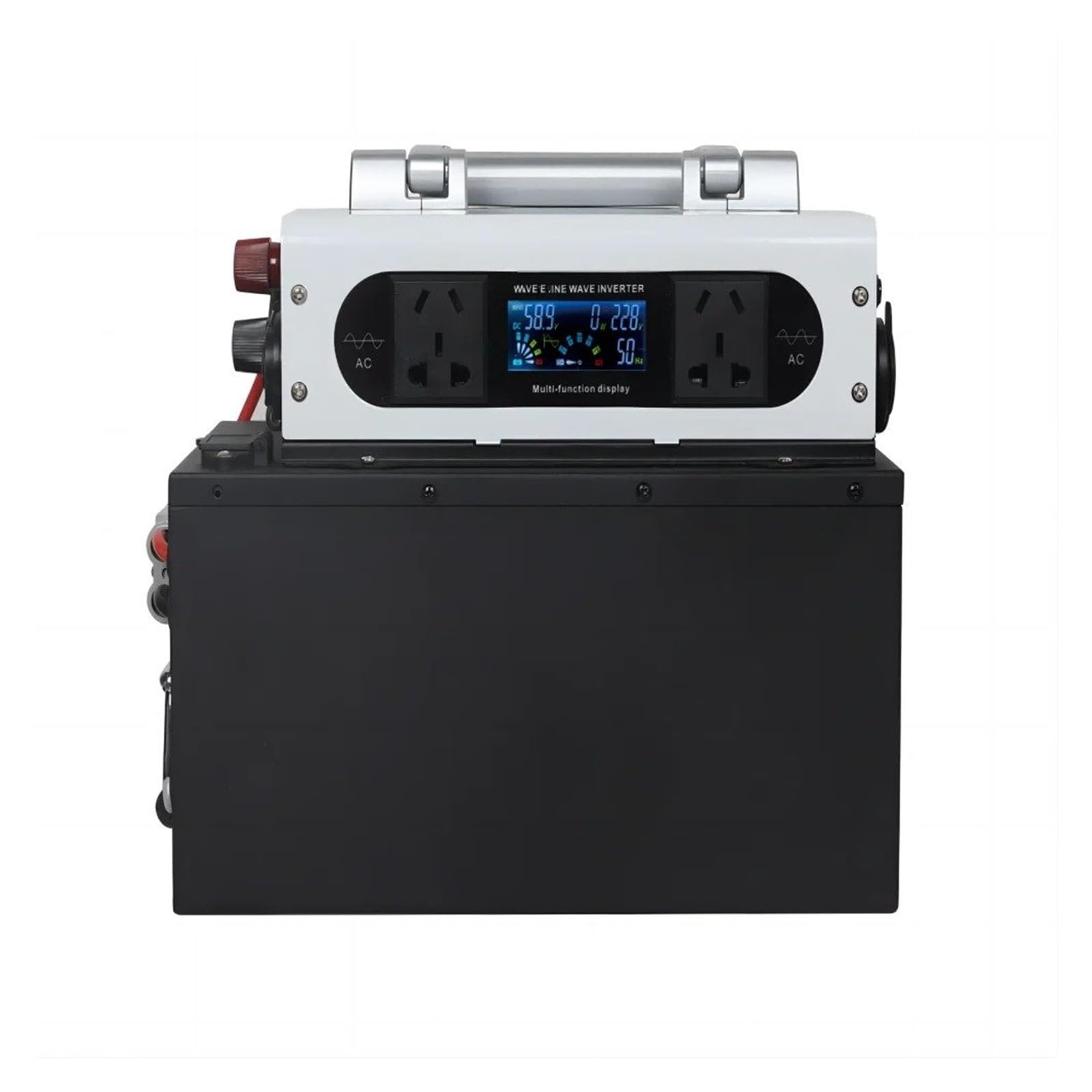 Convertidor Adaptador Onda Sinusoidal para Pura 12V 220V Banco Energía Portátil Inversor Solar 1500W 3500W USB 24V DC 48V 60V AC220V 230v Convertidor Coche inversor
