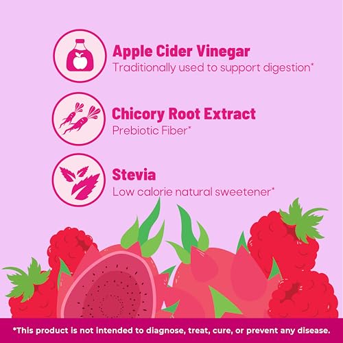 Image of Jans Sparkling Prebiotic Soda Beverage - Dragonfruit & Raspberry 8.4 Fl Oz (24-Pack) - Low Calorie, NO Added Sugar, Non-GMO Sparkling Fruit Beverage, Gut Health Support