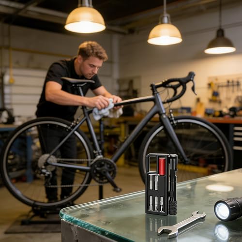 Clé multifonction pour vélo de route et montagne en sortie cyclisme